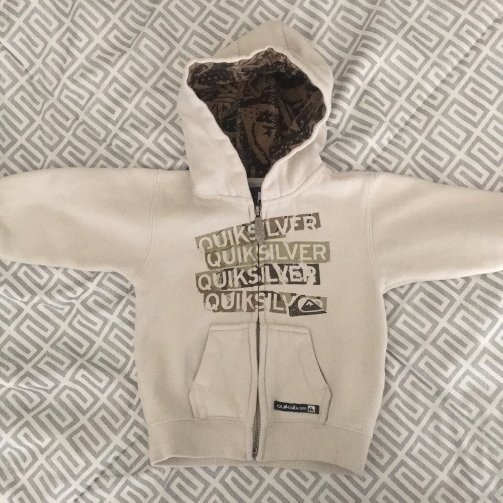 Quicksilver infant hoodie 6-9 months